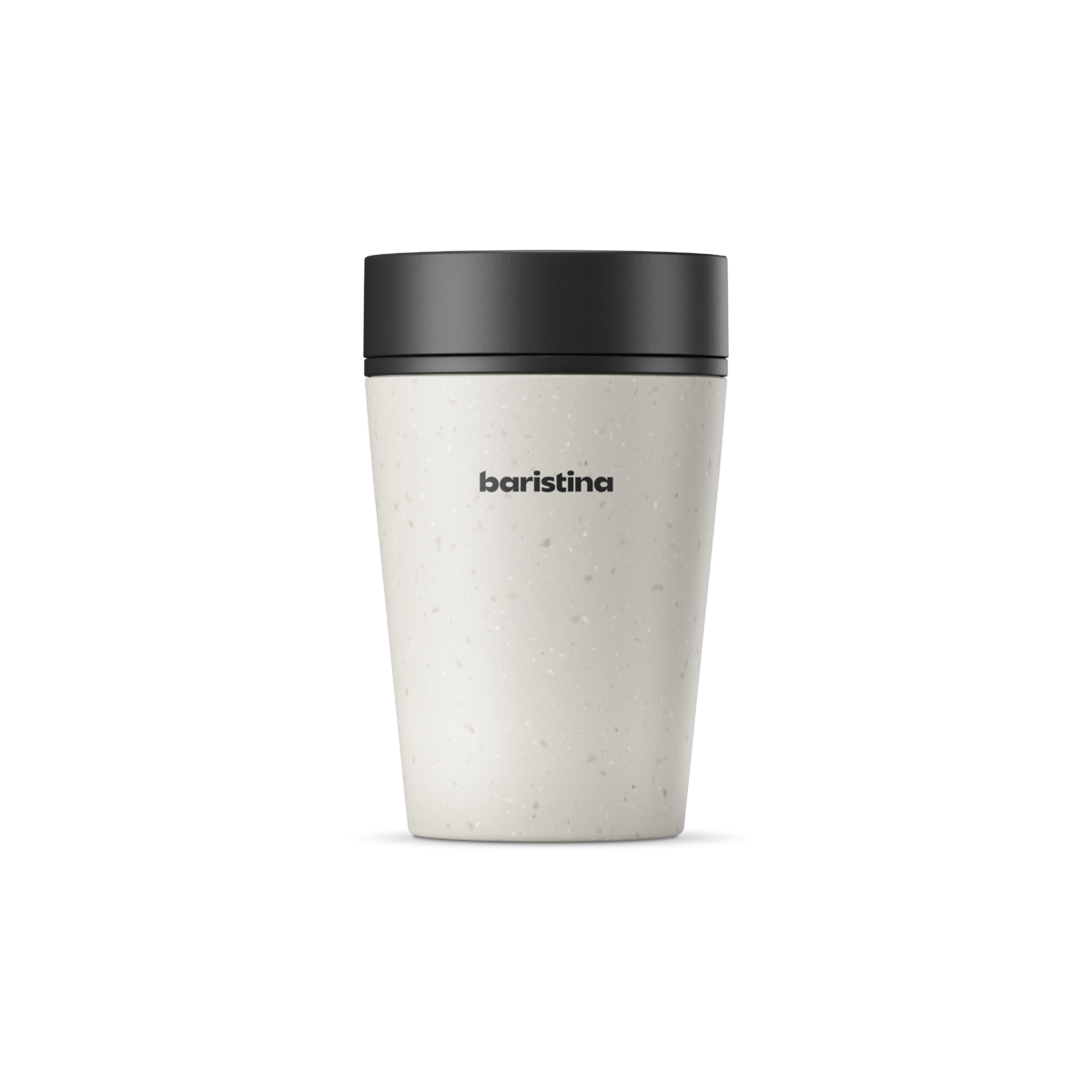 Kaffee-To-Go-Becher von Circular&Co zum Mitnehmen - Kreide & Sturmgrau